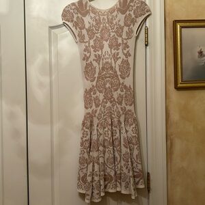 WORN ONCE fit n flare dress with flared hem